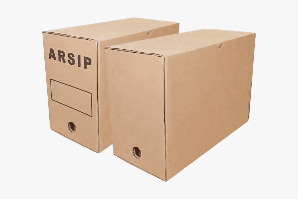 kardus arsip dari pabrik kardus di tangerang